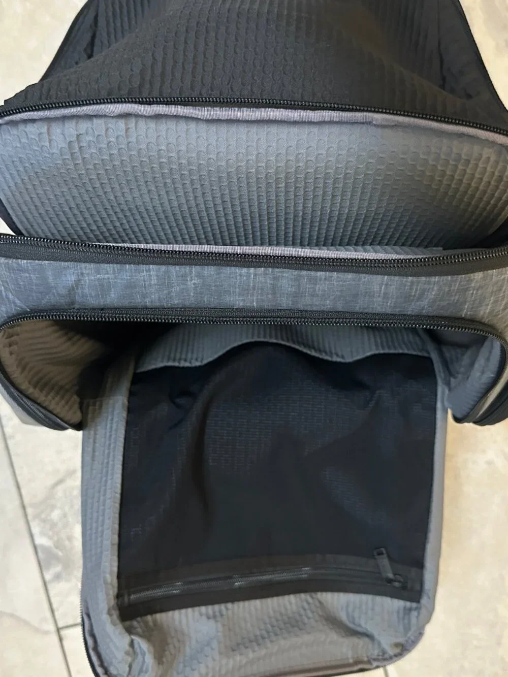 Tumi Alpha Bravo Expedition Backpack - Steel / Orange